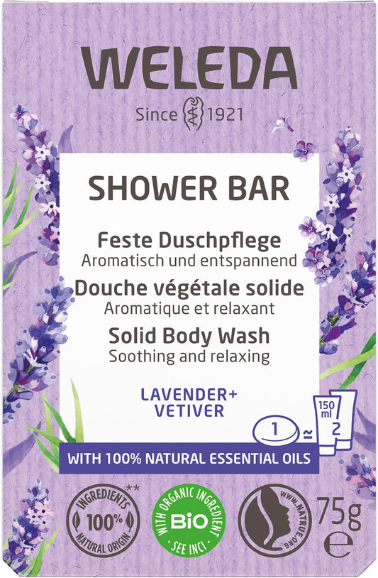 Weleda 固體沐浴露薰衣草+香根草 75g