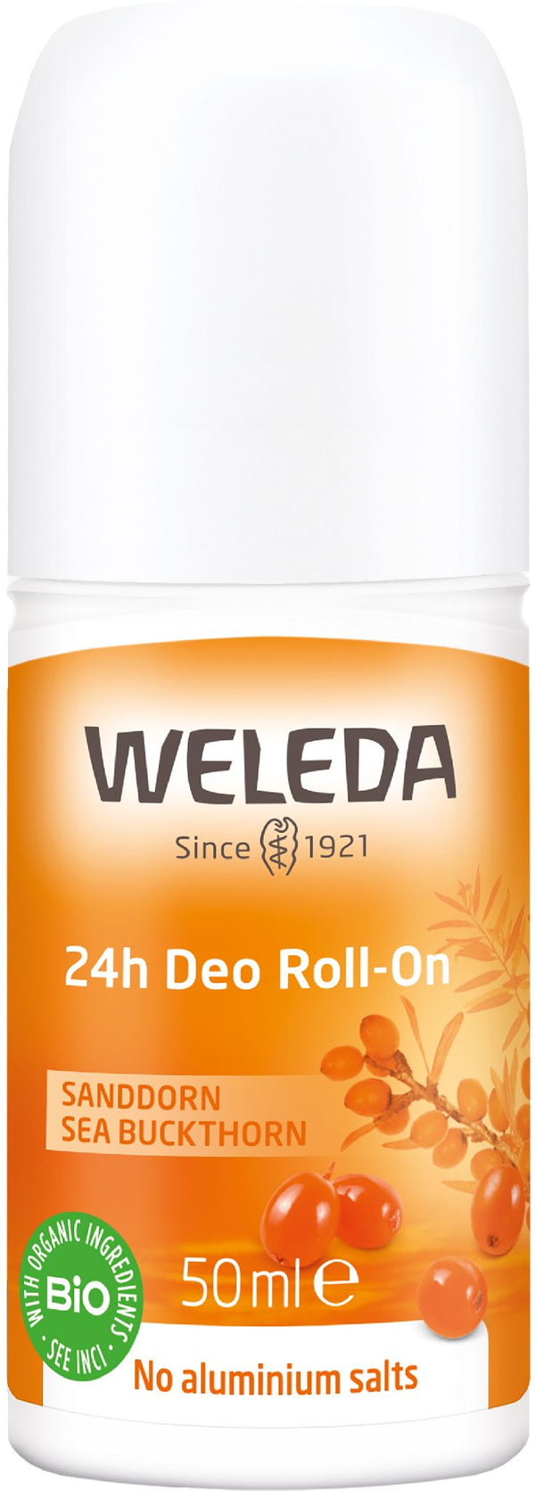 Weleda Sea Buckthorn 24h Deodorant Roll-On 50ml