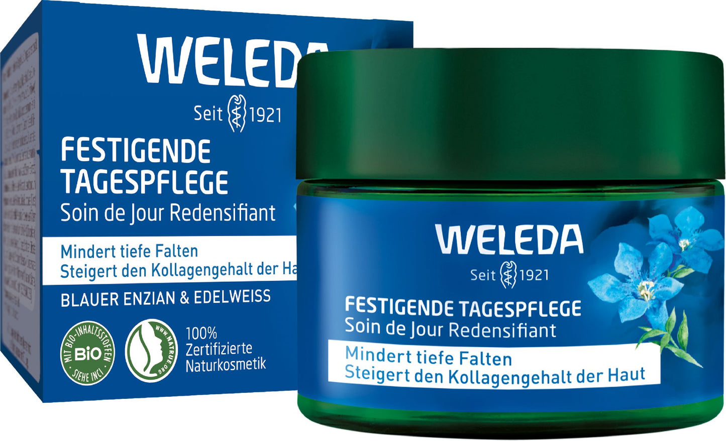 Weleda Festigende Tagespflege Blauer Enzian & Edelweiß 40ml