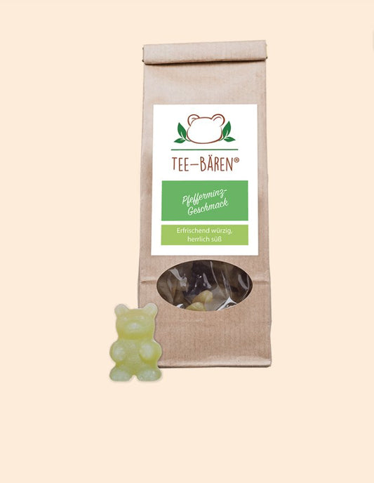 Tea Bears® 小熊茶磚 薄荷口味  100克