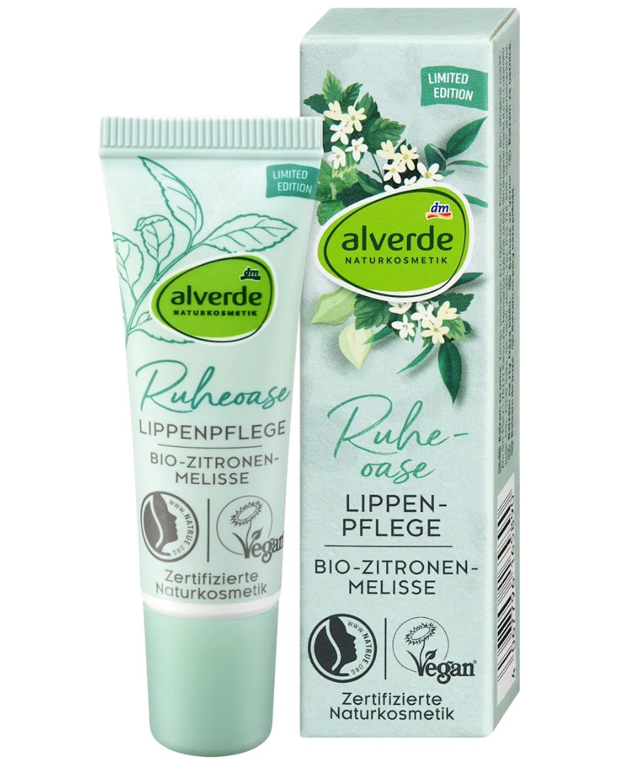 alverde NATURKOSMETIK 平靜綠洲 護唇霜,10 ml