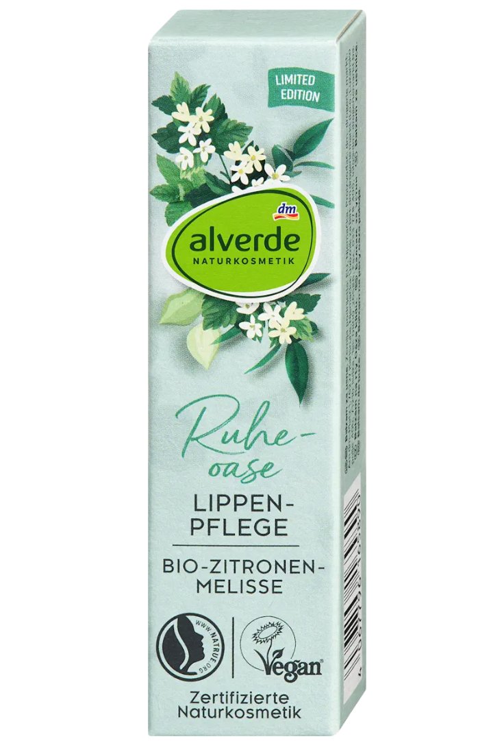 alverde NATURKOSMETIK 平靜綠洲 護唇霜,10 ml