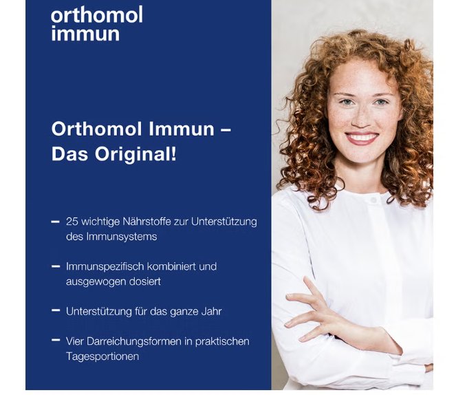 Orthomol Immune drinking ampoules + tablets 30 pieces