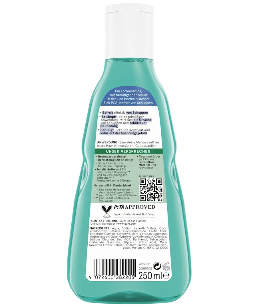 GUHL Anti-Dandruff Shampoo, 250 ml