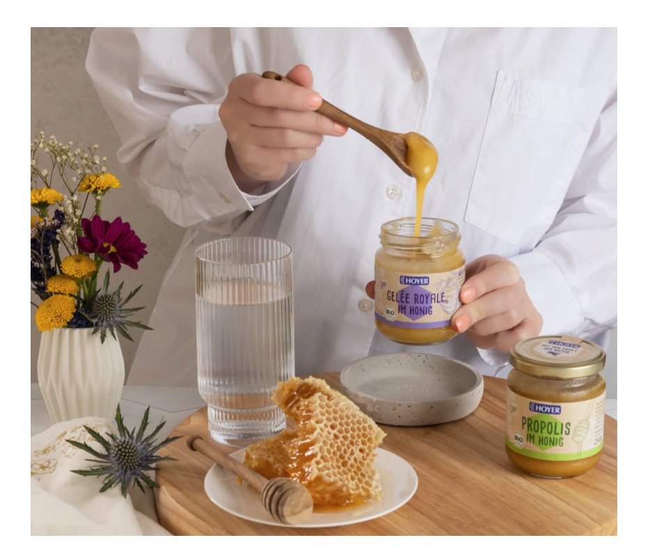 Hoyer Gelée Royale im Honig 250g