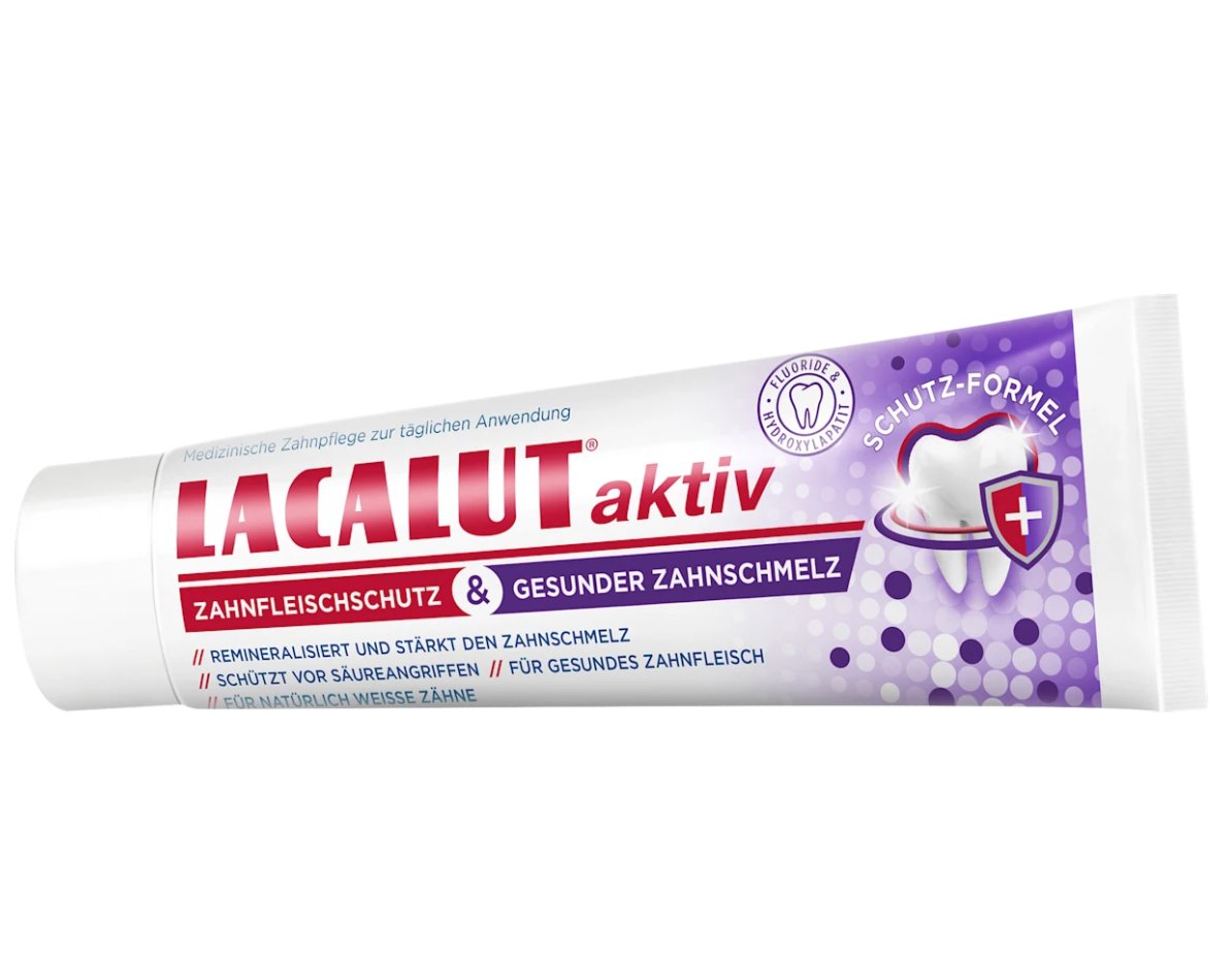 Lacalut Toothpaste Aktiv Gum Protection & Healthy Enamel 75 ml