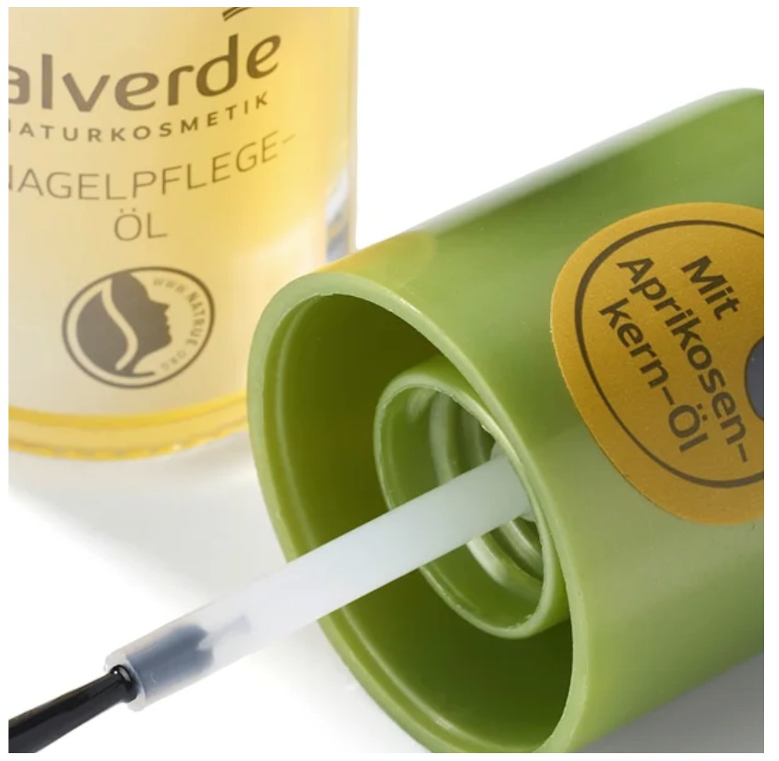 alverde NATURKOSMETIK Nagelöl mit Aprikosenkernöl & Sanddornextrakt, 10 ml