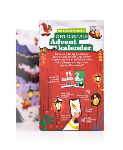 Sonnentor Tee Adventkalender 24 Aufgussbeutel