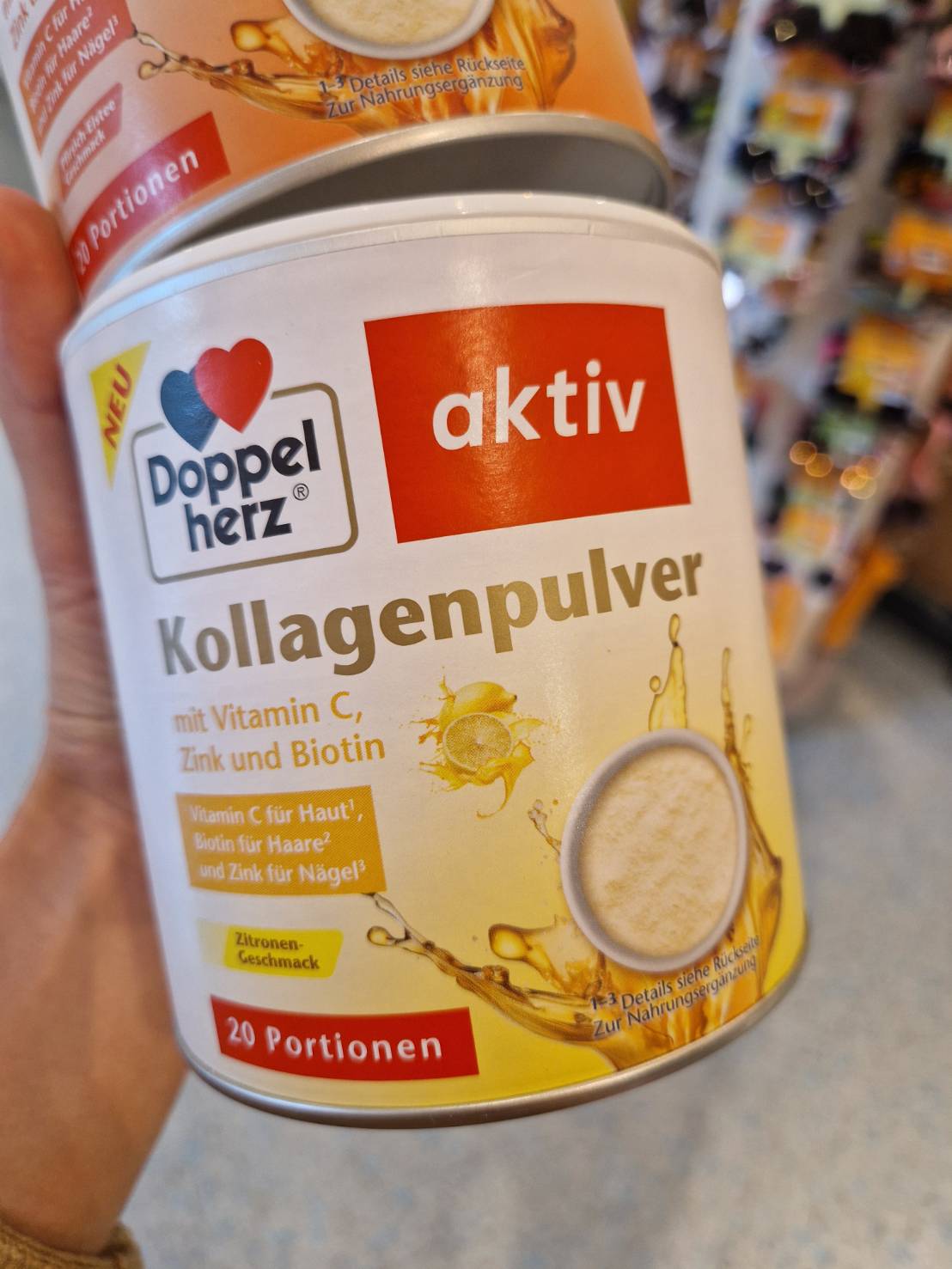 Doppelherz 5000 mg Kollagenpul. m. Zitrone 150 g