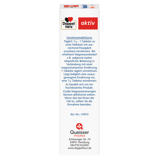 Doppelherz aktiv Magnesium 600 Intense + Vitamin D3 – DEPOT-Tabletten 30 Stück