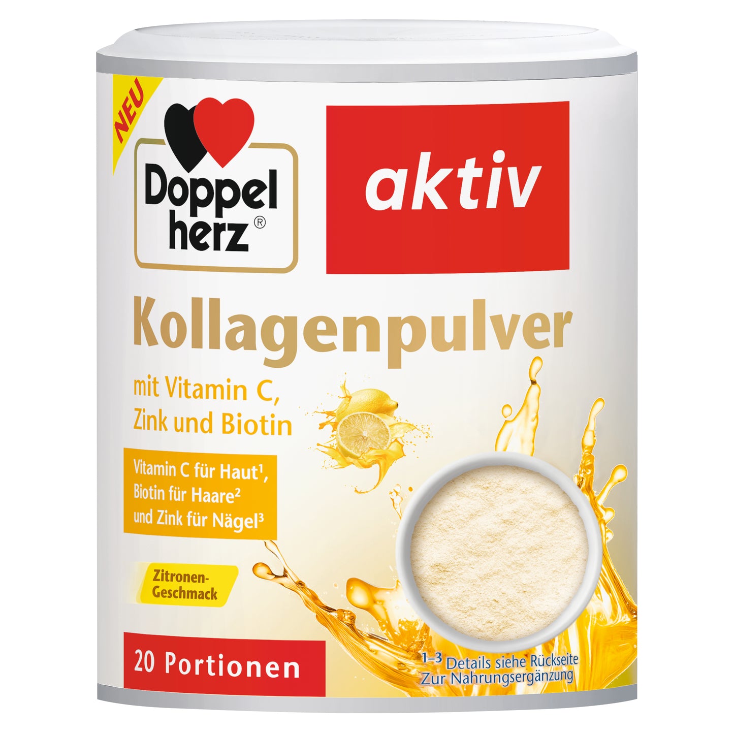 Doppelherz 5000 mg Kollagenpul. m. Zitrone 150 g