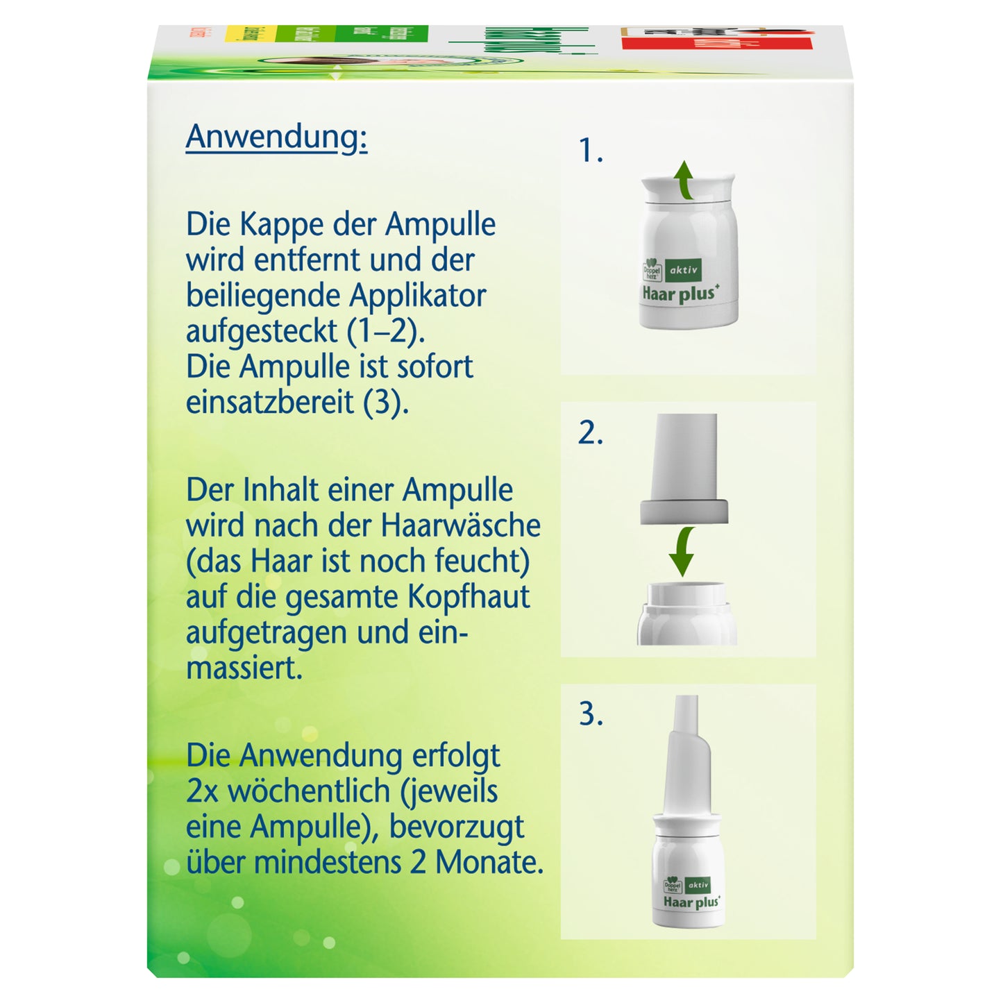 Doppelherz aktiv Haar plus+ 7 x 6 ml Ampullen