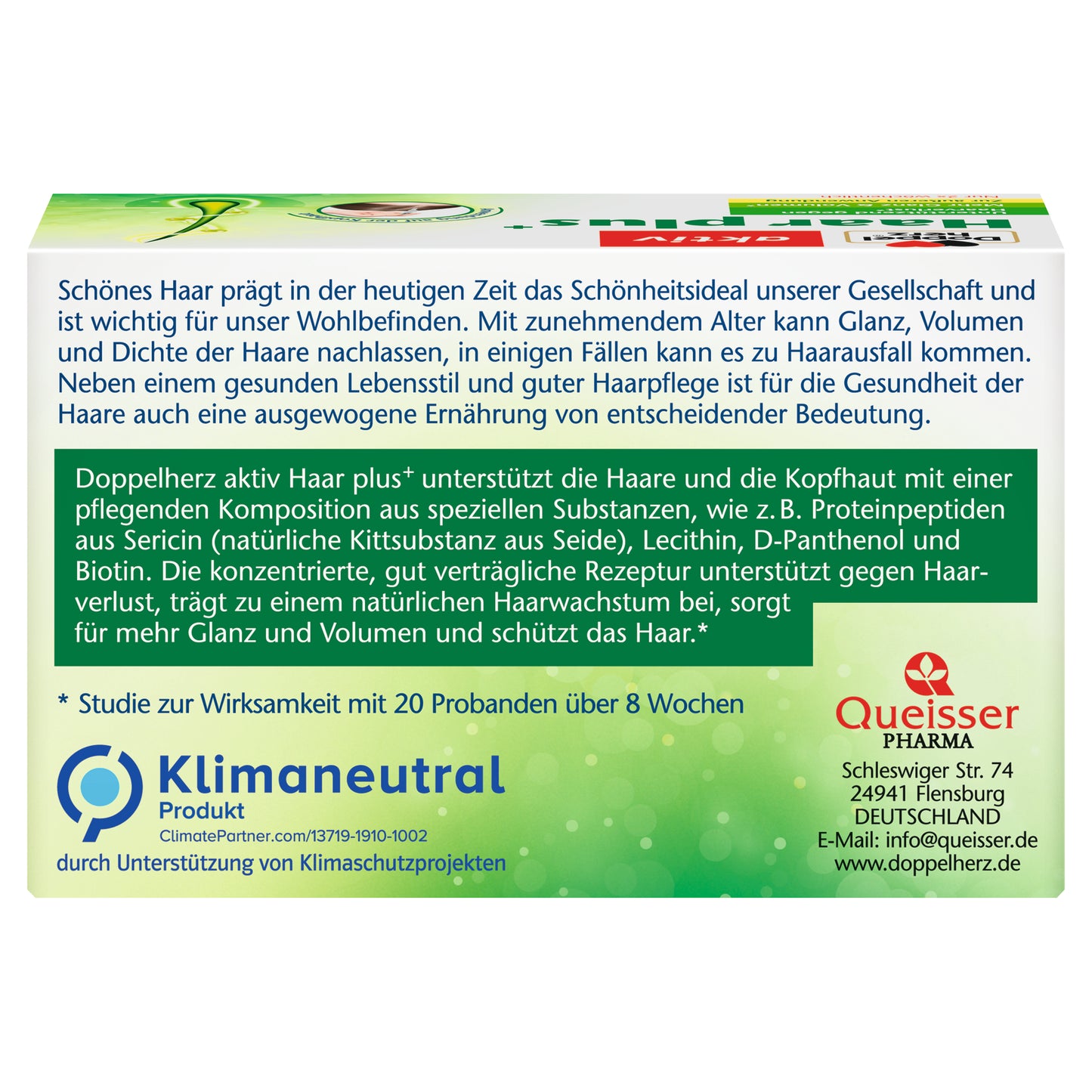 Doppelherz aktiv Haar plus+ 7 x 6 ml Ampullen
