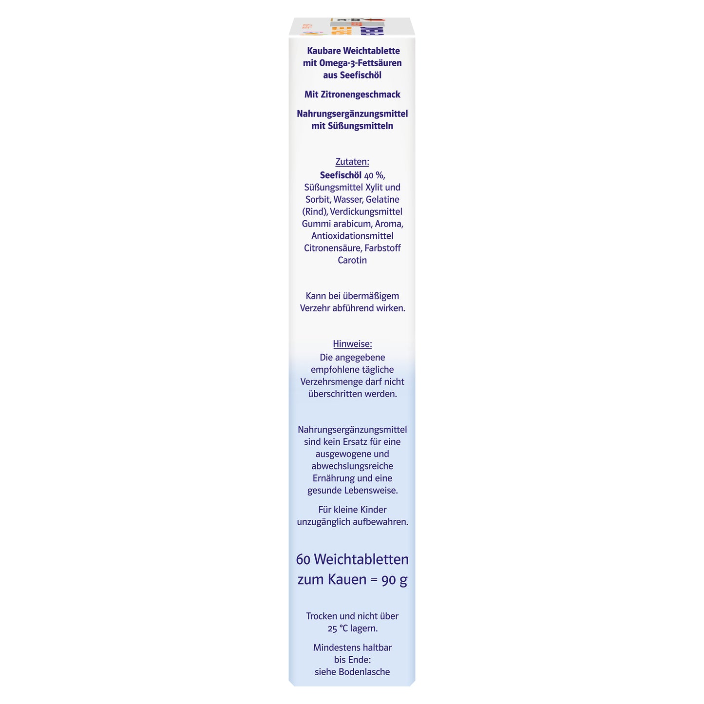 Doppelherz system OMEGA-3 family Lemon 60 Gel Tabs