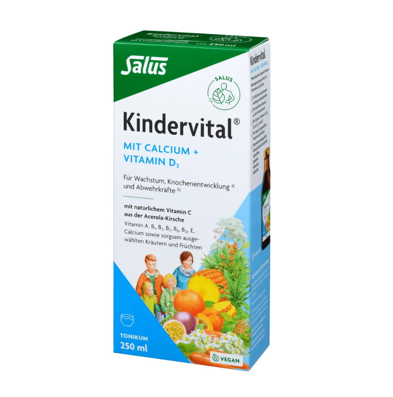 Salus Kindervital with Calcium + Vitamin D3 250ml