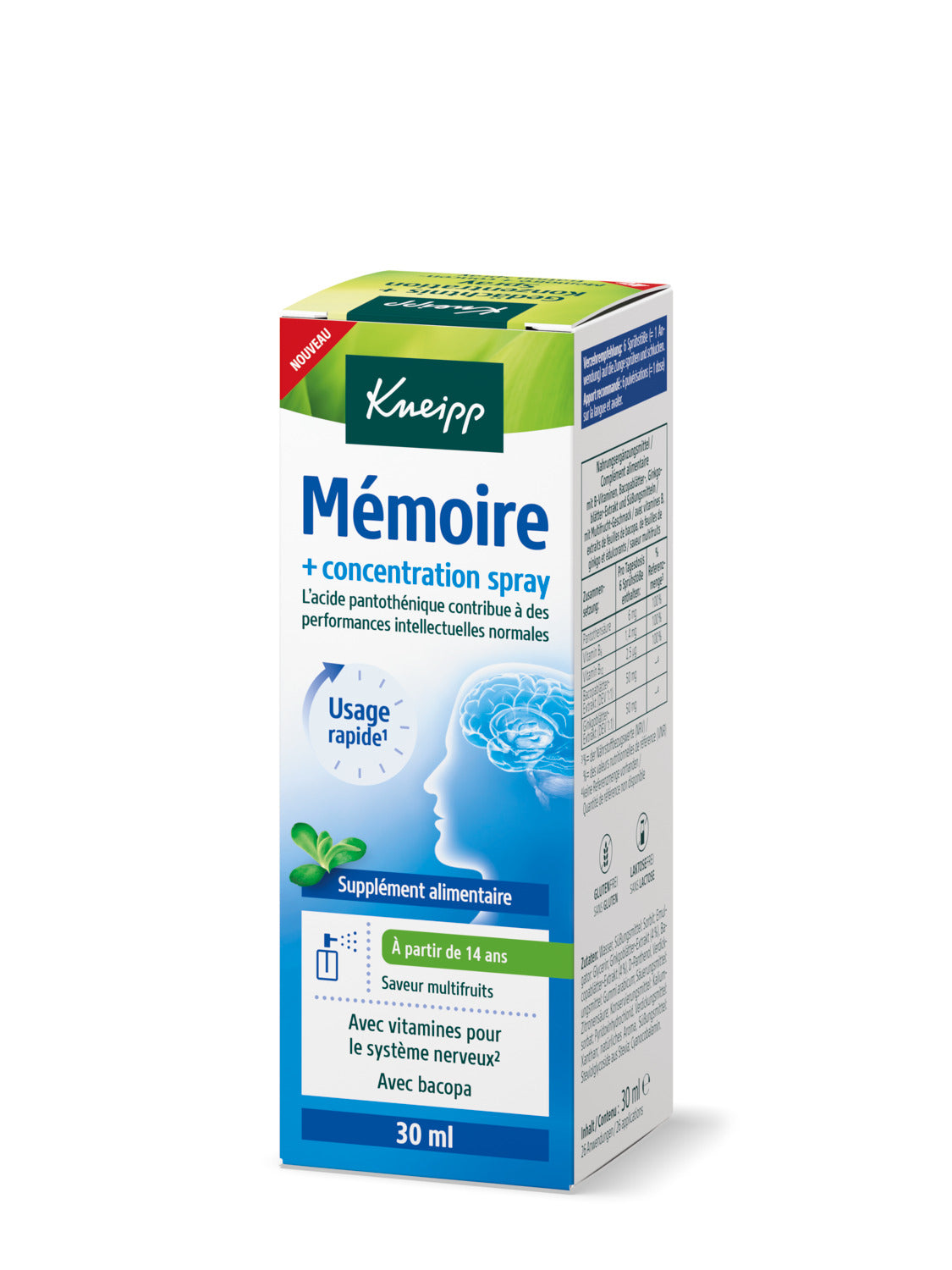 Kneipp Memory + Concentration Spray