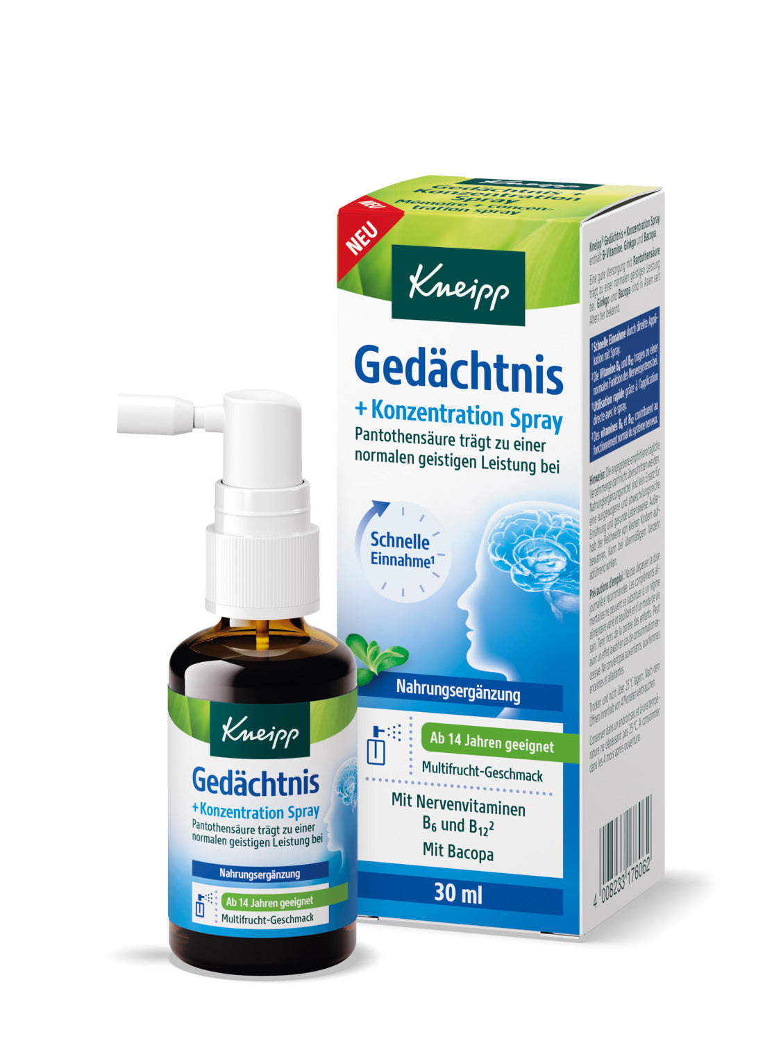 Kneipp Memory + Concentration Spray
