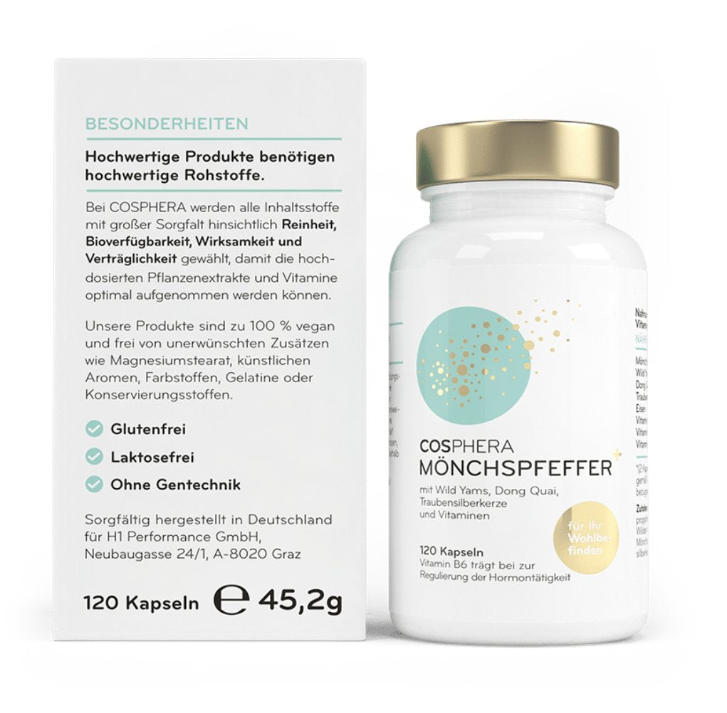 Cosphera Chasteberry Capsules 100 mg, 120 pcs