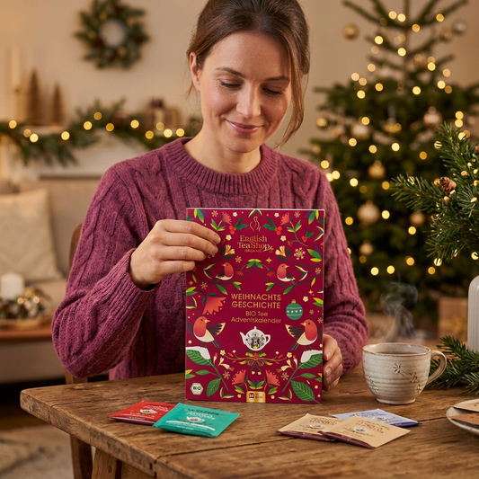 女子與紅色 English Tea Shop Weihnachtsgeschichte 降臨曆