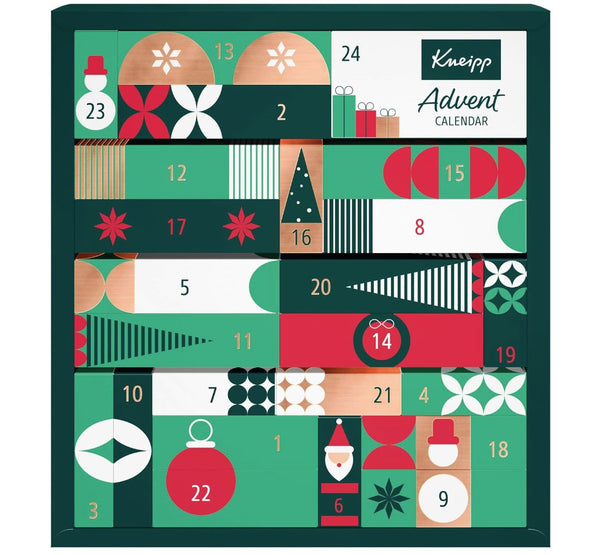 Kneipp Adventskalender 2026 – 24 Bade- und Pflegeprodukte