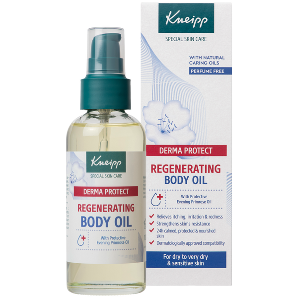 Kneipp Hautöl Derma Protect Nachtkerze, parfümfrei, 100 ml