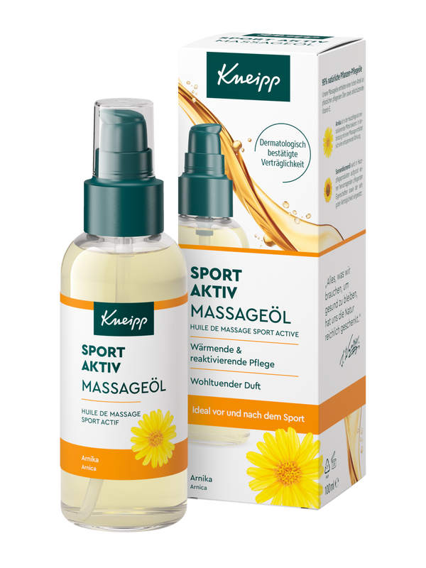 Kneipp 克奈圃 山金車生薑運動按摩油 100 ml