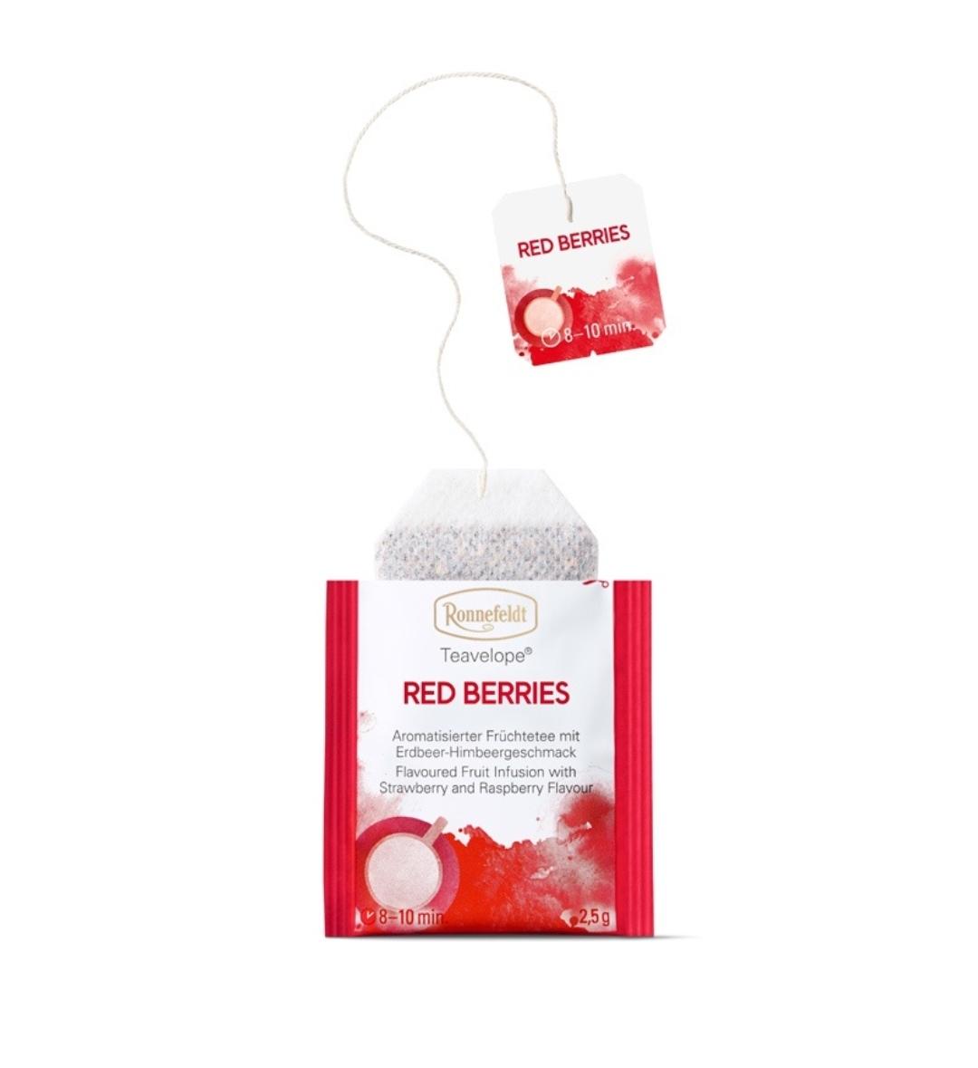 Ronnefeldt Teavelope® Red Berries 25*2.5g