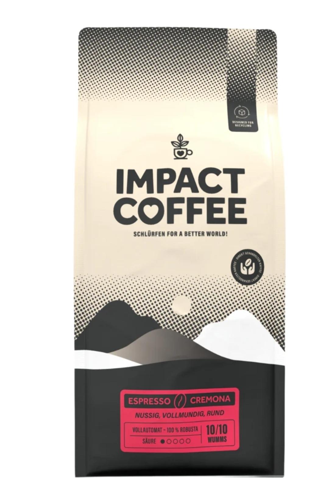 Plastic2Beans -Espresso Cremona - vollmundig-nussig-rund, 250g