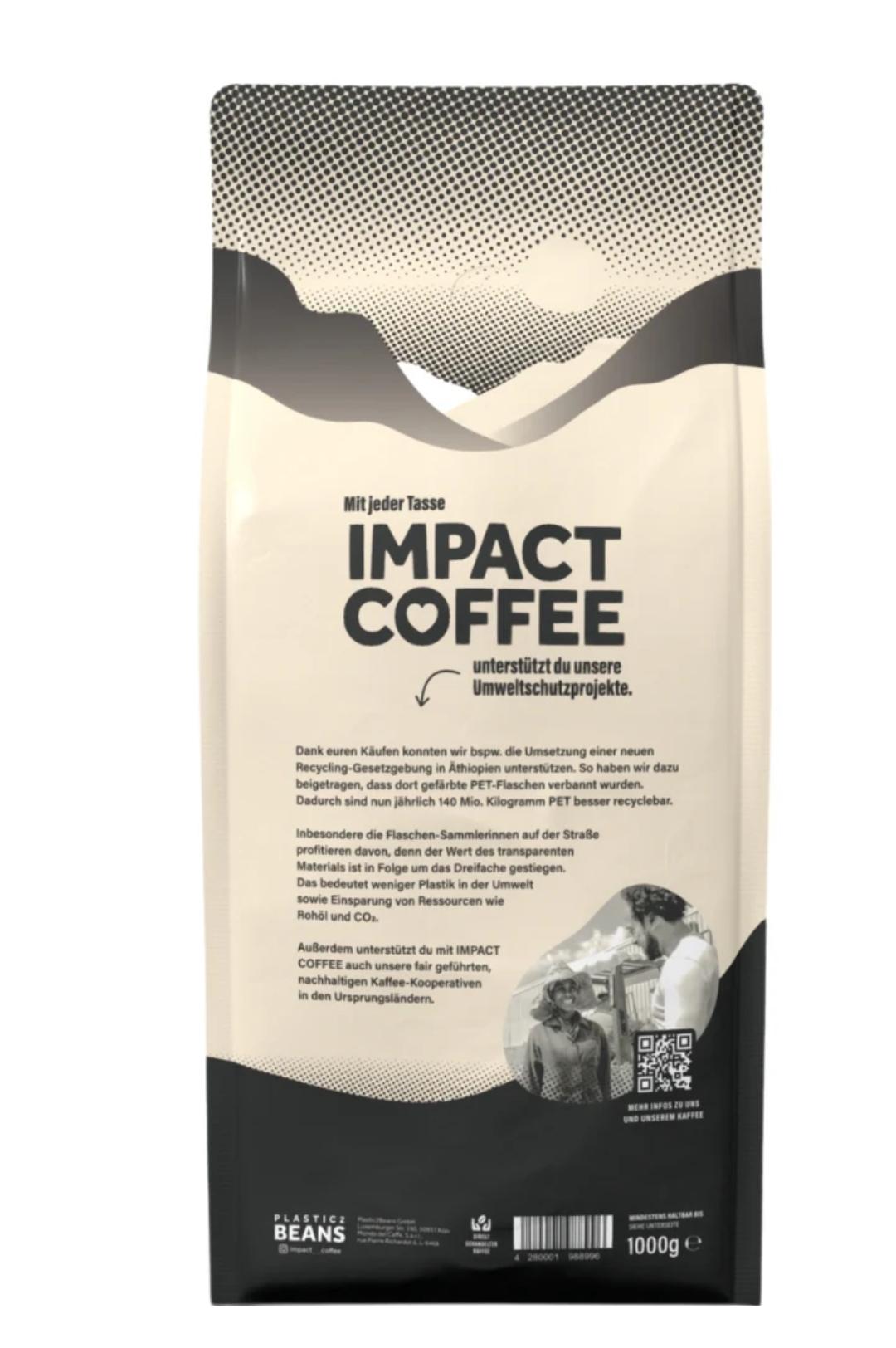 Plastic2Beans -Espresso Cremona - vollmundig-nussig-rund, 250g