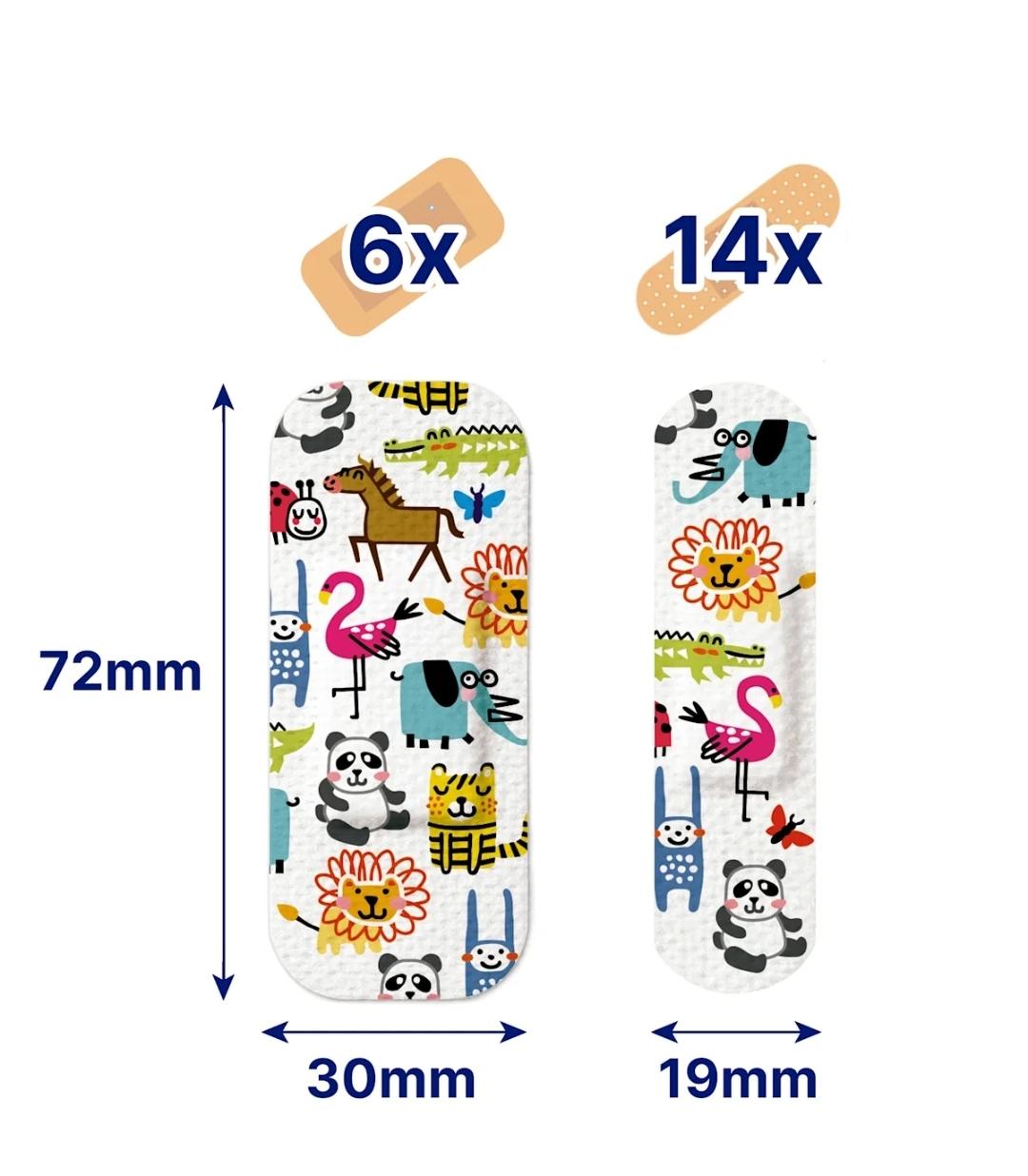 Hansaplast Kids Sensitive Strips, 20 er
