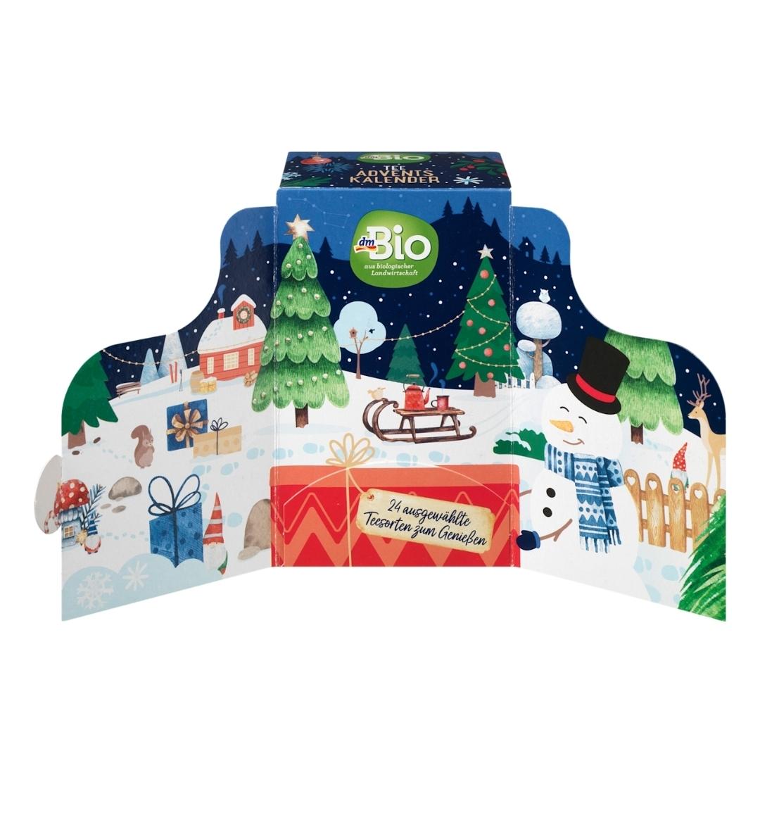 dmBio Adventskalender 2025, 24 Feine Teesorten