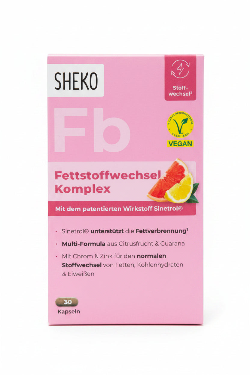 SHEKO Fettstoffwechsel Komplex 30 Stück
