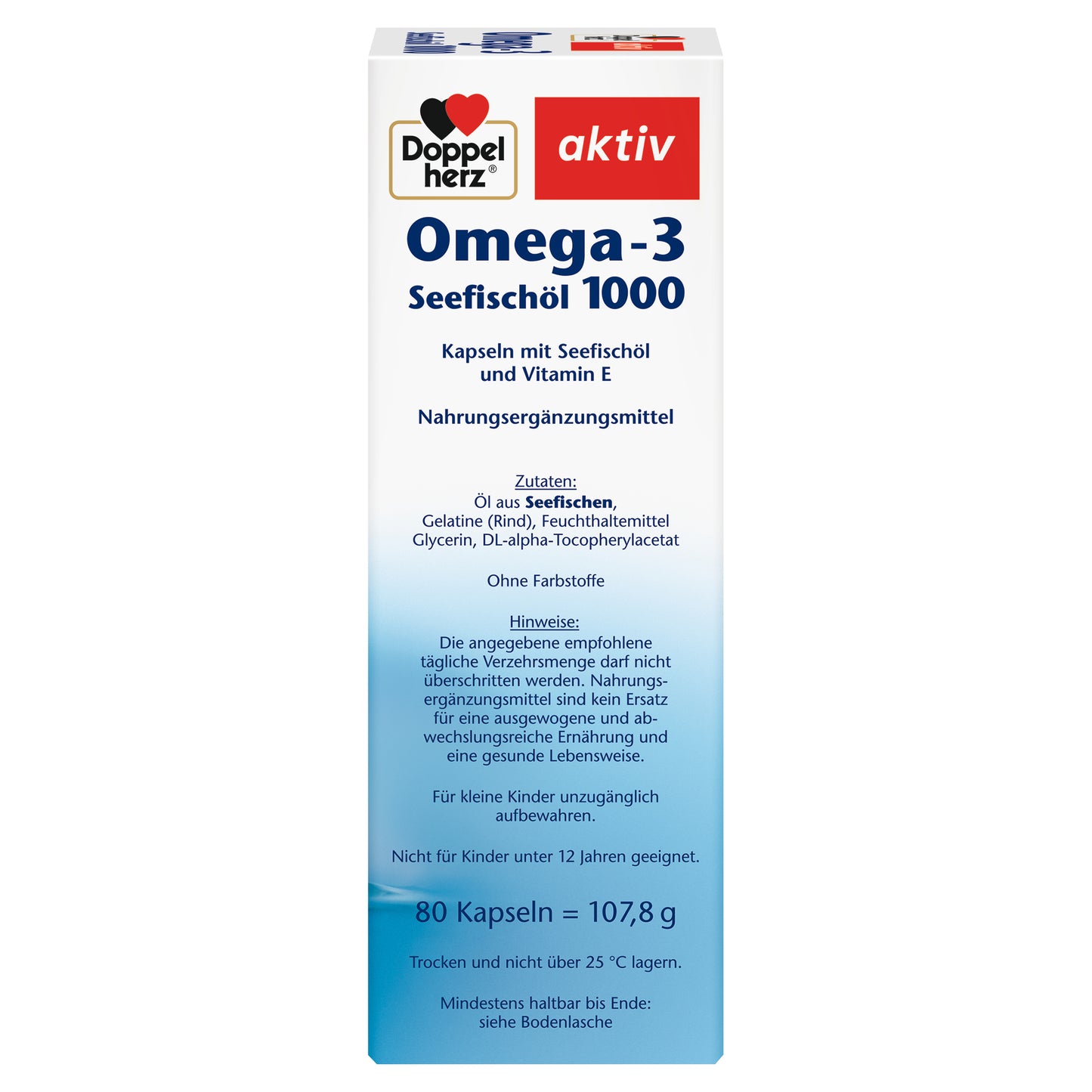 Doppelherz Omega-3 Seefischoel 1000mg 80 Kps.