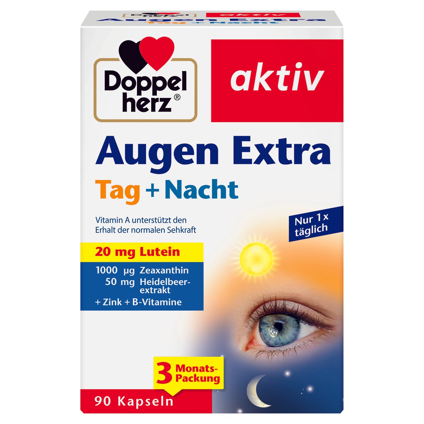 Doppelherz Augen Extra Tag + Nacht Kapseln 90 St.