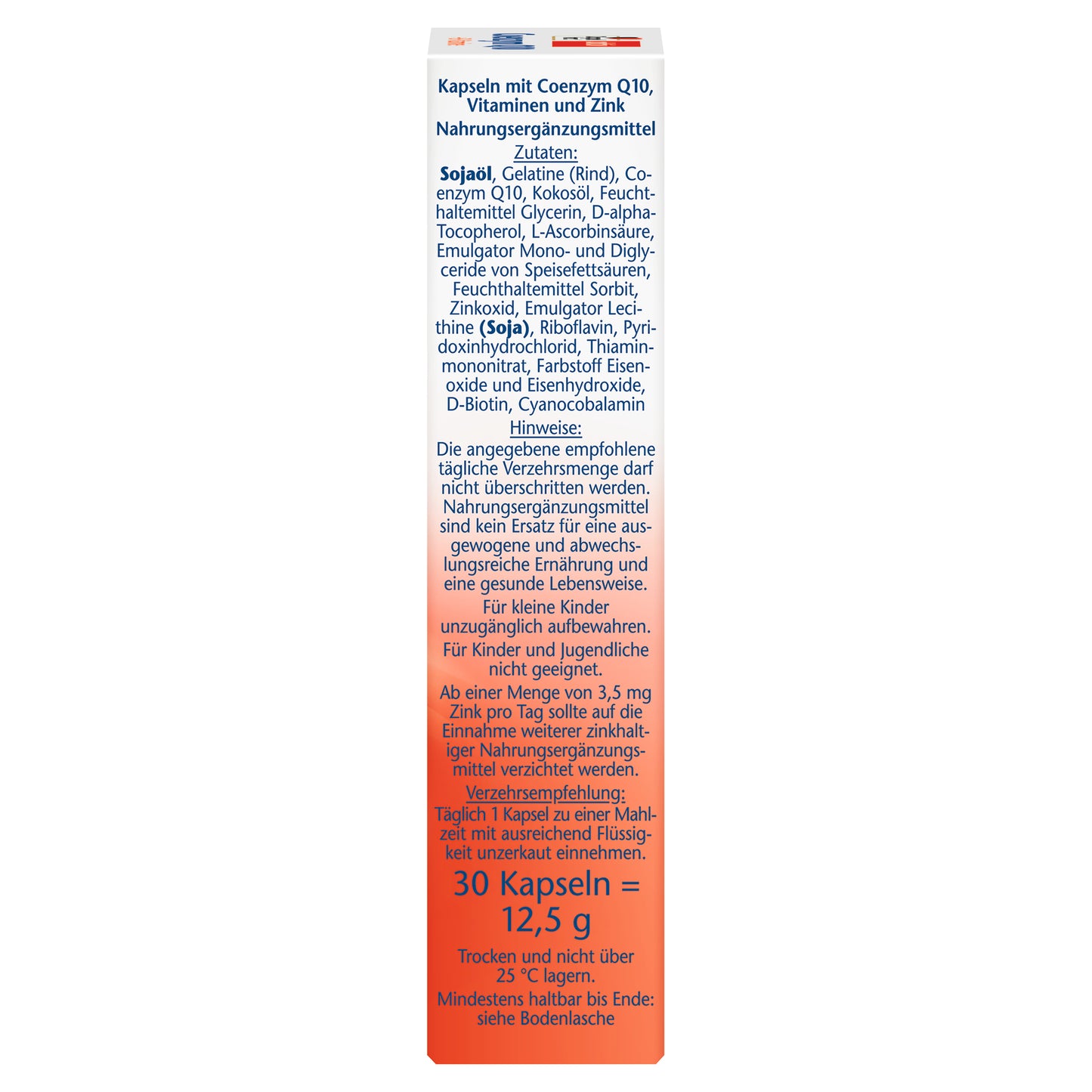 Doppelherz Coenzym Q 10 + B-Vitamine Kapseln 30 St.
