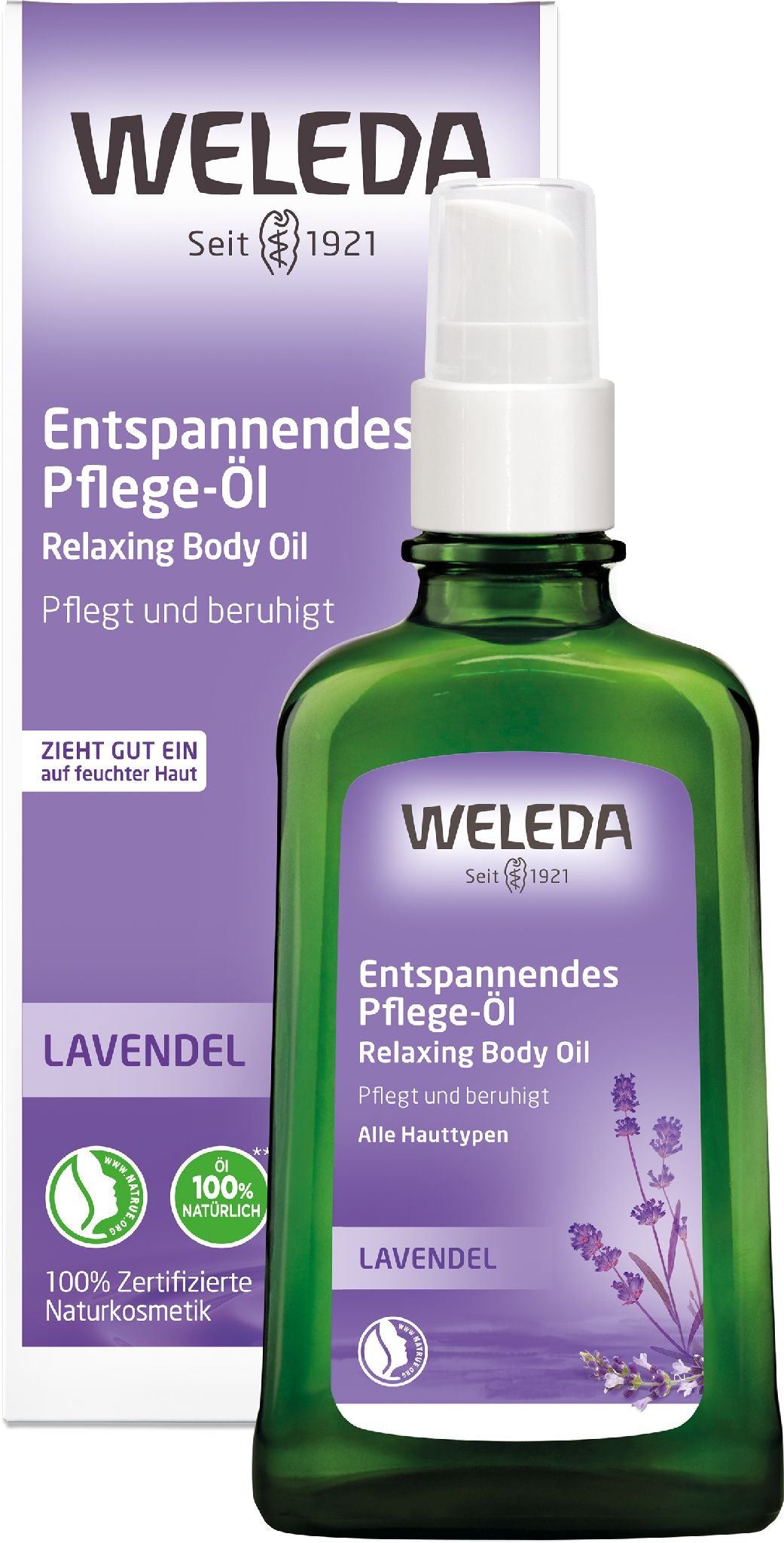 Weleda Lavendel Entspannendes Pflege-Öl 100ml