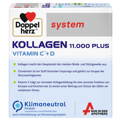 Doppelherz System 膠原蛋白 11,000 Plus  30 瓶