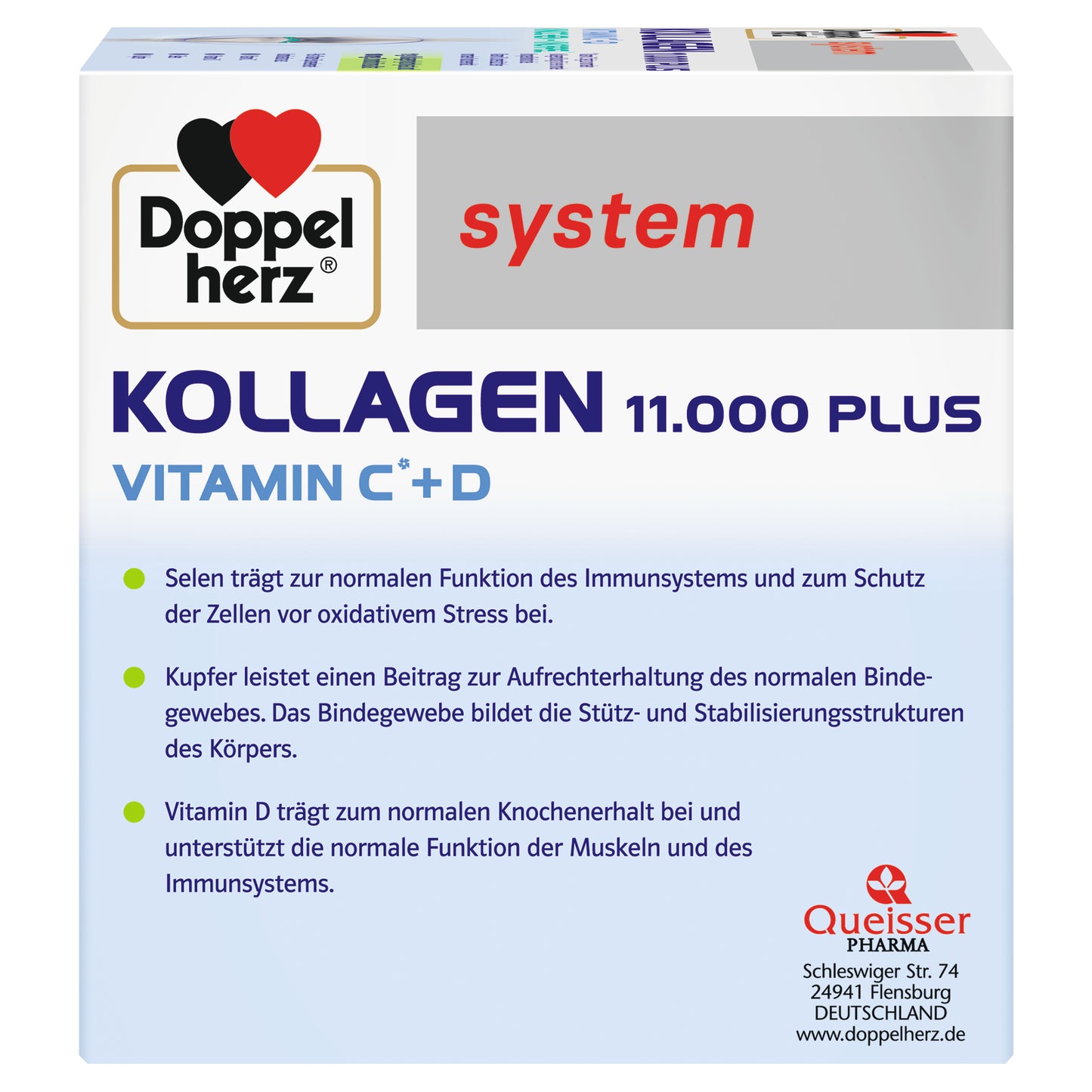 Doppelherz System 膠原蛋白 11,000 Plus  30 瓶
