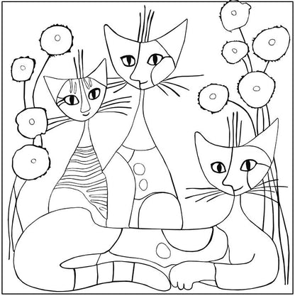 Fridolin Coloring Art, Rosina Wachtmeister, Ausmal-Set
