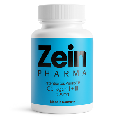 Zeinpharma 膠原蛋白 I + III 膠囊 500 毫克 60 粒膠囊