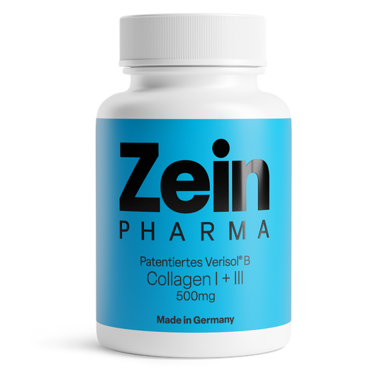 Zeinpharma 膠原蛋白 I + III 膠囊 500 毫克 60 粒膠囊