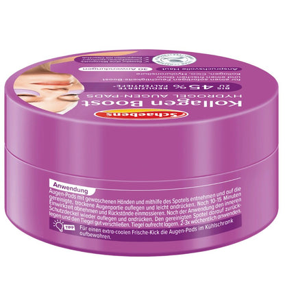 Schaebens Augenpads Hydrogel Kollagen Boost Tiegel (30 Paar), 60 St
