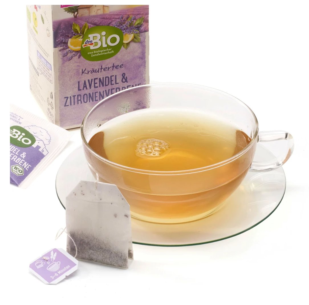 dmBio Kräutertee Lavendel & Zitronenverbene (20 Beutel), 40 g