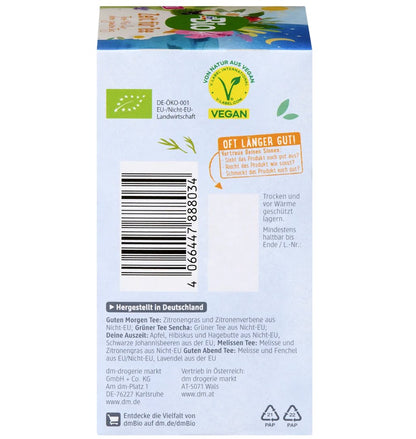 dmBio Tee-Mix, Zeit für Tee 5 Sorten (20 Beutel), 31,6 g
