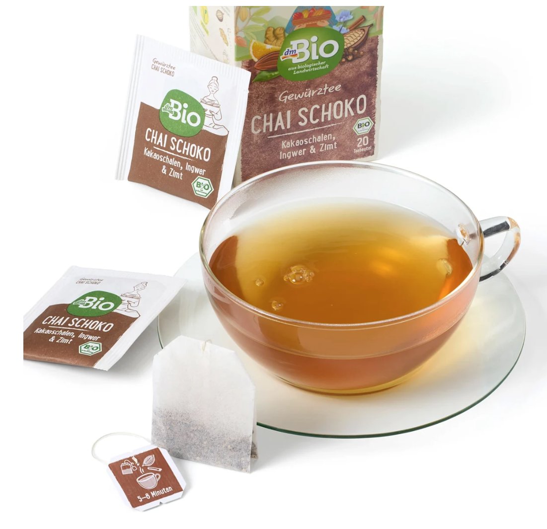 dmBio Gewürztee Chai Schoko (20 Beutel), 40 g