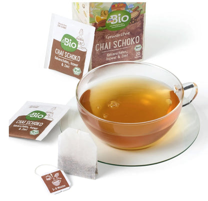 dmBio Gewürztee Chai Schoko (20 Beutel), 40 g