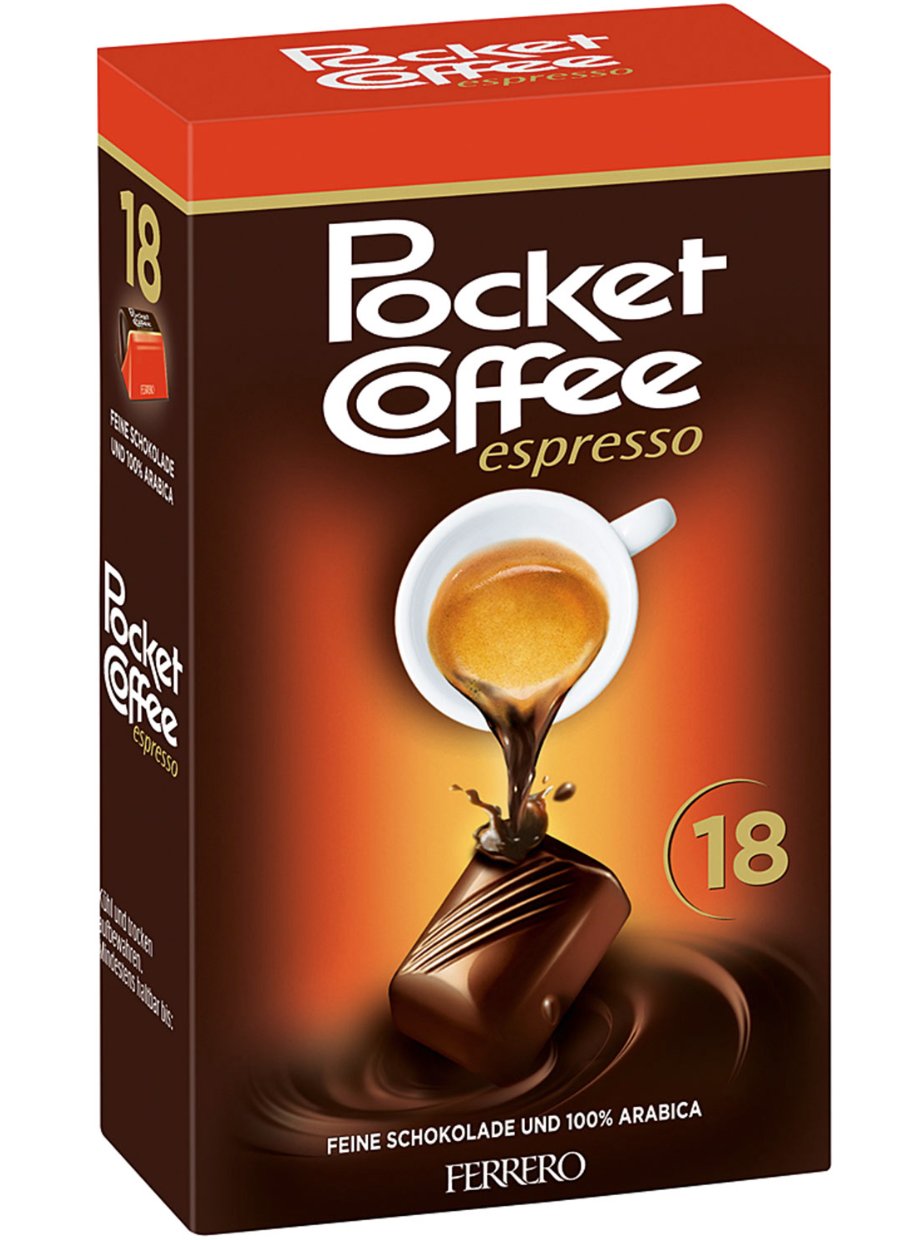 Ferrero Pocket Coffee Espresso 18s