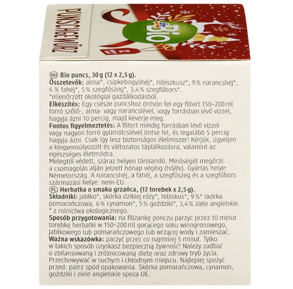dmBio Punschgewürz Tee (12 Beutel), 30 g