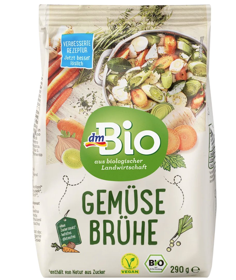 dmBio Gemüsebrühe Beutel, 290 g