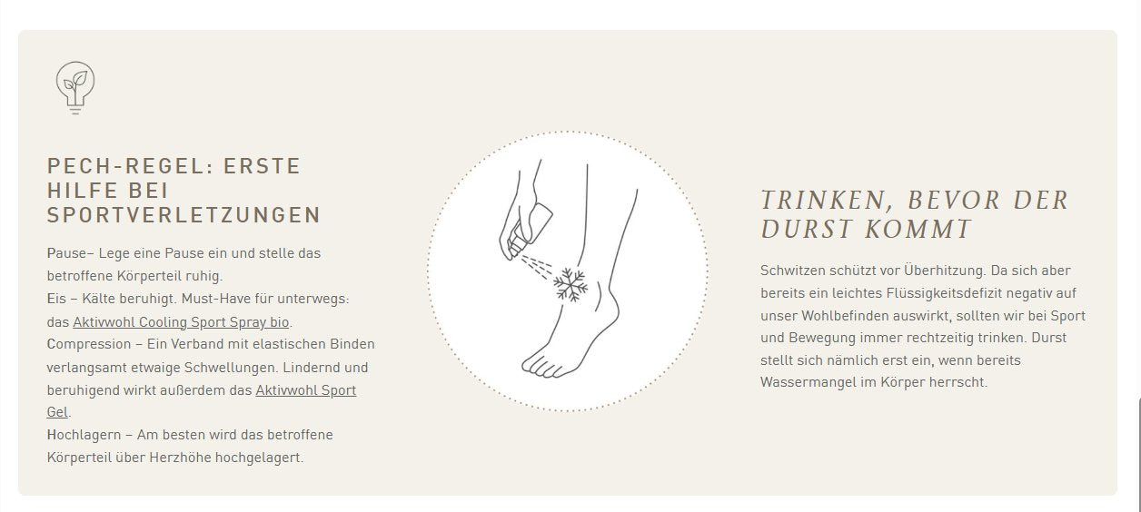 Primavera Aktivwohl 有機清涼舒緩肌肉關節噴霧 50ml